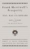 [Gutenberg 64347] • Frank Merriwell's Prosperity · or, Toil Has Its Reward